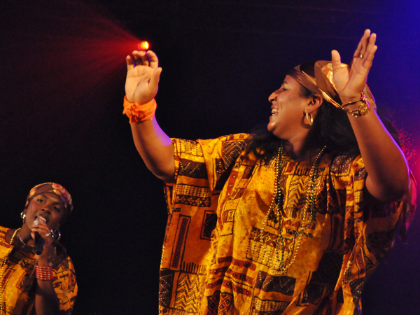 Paléo Festival 2011, Nyon: The Creole Choir of Cuba, July 22, Dôme.