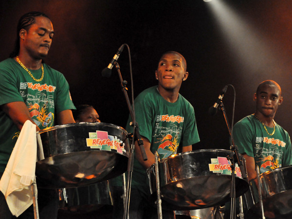 Paléo Festival 2011, Nyon: Renegades Steel Orchestra, July 23, Dôme.