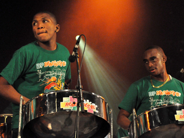 Paléo Festival 2011, Nyon: Renegades Steel Orchestra, July 23, Dôme.