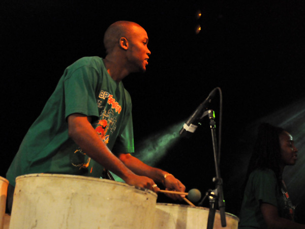 Paléo Festival 2011, Nyon: Renegades Steel Orchestra, July 23, Dôme.