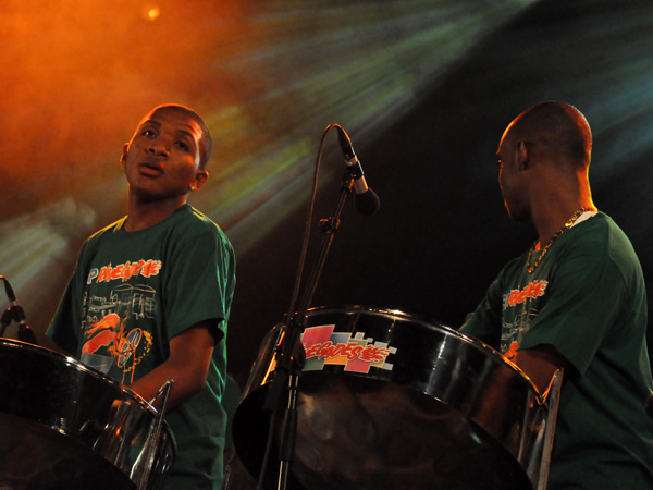 Paléo Festival 2011, Nyon: Renegades Steel Orchestra, July 23, Dôme.