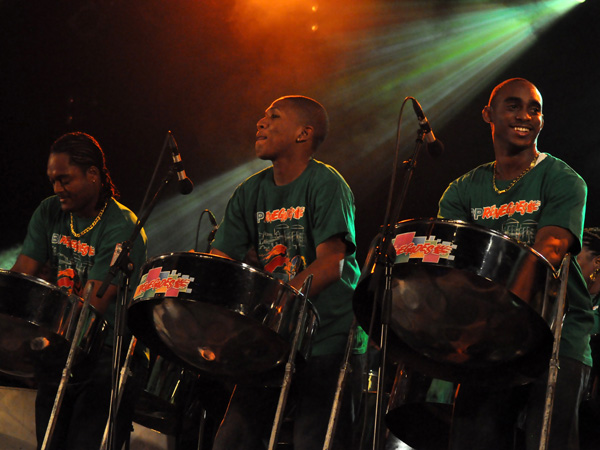 Paléo Festival 2011, Nyon: Renegades Steel Orchestra, July 23, Dôme.