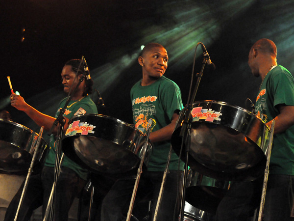 Paléo Festival 2011, Nyon: Renegades Steel Orchestra, July 23, Dôme.