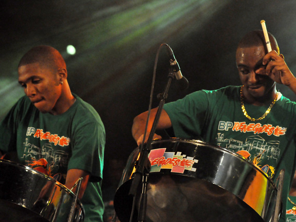 Paléo Festival 2011, Nyon: Renegades Steel Orchestra, July 23, Dôme.