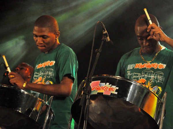 Paléo Festival 2011, Nyon: Renegades Steel Orchestra, July 23, Dôme.