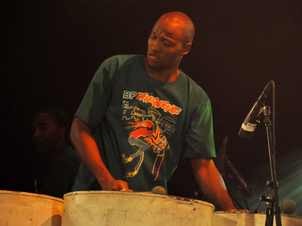 Paléo Festival 2011, Nyon: Renegades Steel Orchestra, July 23, Dôme.