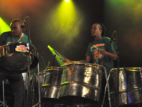 Paléo Festival 2011, Nyon: Renegades Steel Orchestra, July 23, Dôme.