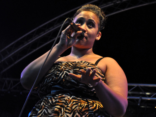 Montreux Jazz Festival 2012: Brandy Butler & the Fonxionaires, June 30, Music in the Park (Parc Vernex).