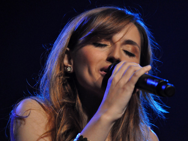 Montreux Jazz Festival 2012: Chiara Izzi & Band, July 3, Miles Davis Hall. Winner Vocal Competition 2011.