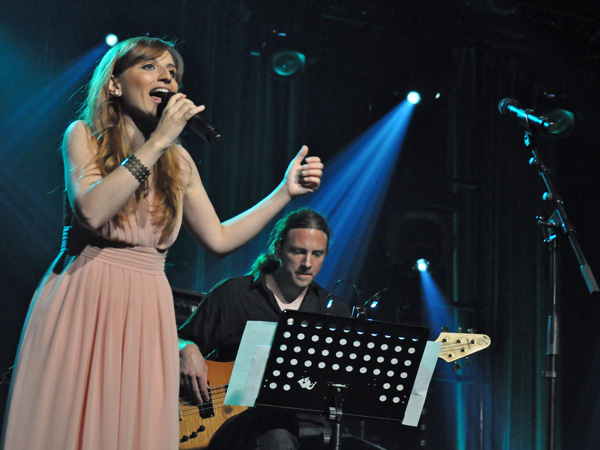 Montreux Jazz Festival 2012: Chiara Izzi & Band, July 3, Miles Davis Hall. Winner Vocal Competition 2011.