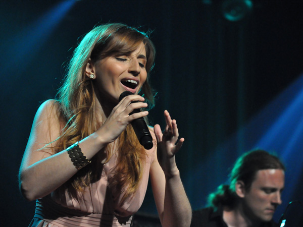 Montreux Jazz Festival 2012: Chiara Izzi & Band, July 3, Miles Davis Hall. Winner Vocal Competition 2011.