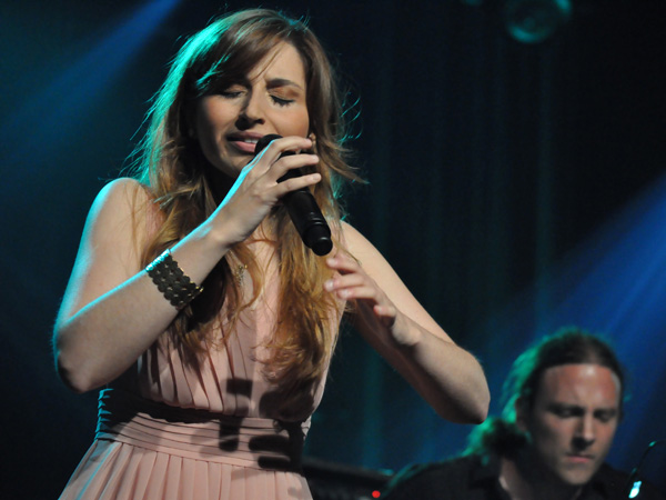 Montreux Jazz Festival 2012: Chiara Izzi & Band, July 3, Miles Davis Hall. Winner Vocal Competition 2011.