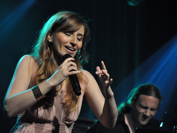 Montreux Jazz Festival 2012: Chiara Izzi & Band, July 3, Miles Davis Hall. Winner Vocal Competition 2011.