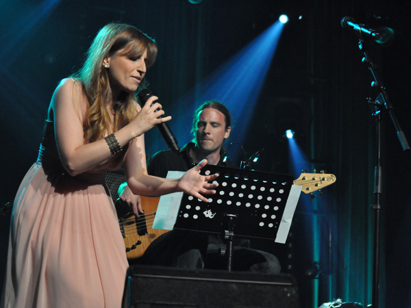 Montreux Jazz Festival 2012: Chiara Izzi & Band, July 3, Miles Davis Hall. Winner Vocal Competition 2011.