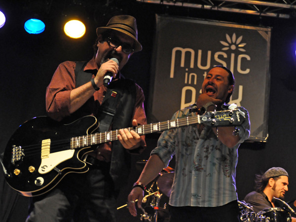 Montreux Jazz Festival 2012: Del Castillo, July 5, Music in the Park (Parc Vernex). Latin rock from the USA.