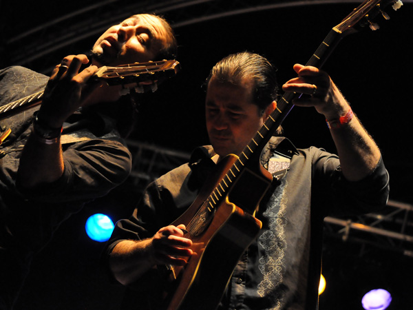 Montreux Jazz Festival 2012: Del Castillo, July 5, Music in the Park (Parc Vernex). Latin rock from the USA.