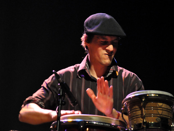 Montreux Jazz Festival 2012: Del Castillo, July 5, Music in the Park (Parc Vernex). Latin rock from the USA.