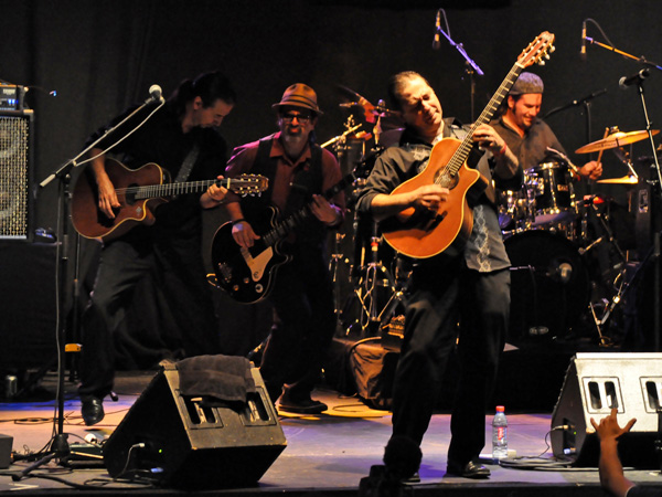 Montreux Jazz Festival 2012: Del Castillo, July 5, Music in the Park (Parc Vernex). Latin rock from the USA.