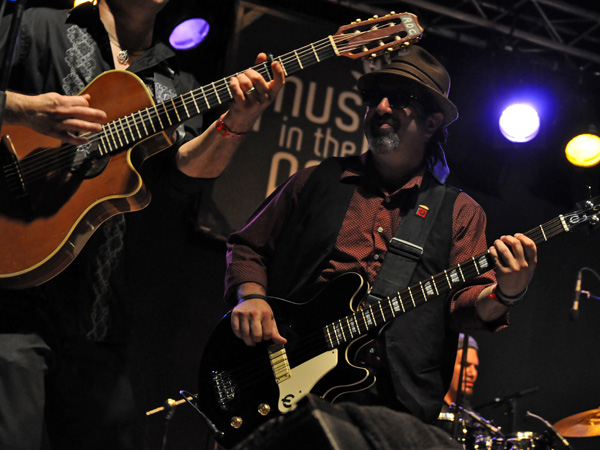 Montreux Jazz Festival 2012: Del Castillo, July 5, Music in the Park (Parc Vernex). Latin rock from the USA.