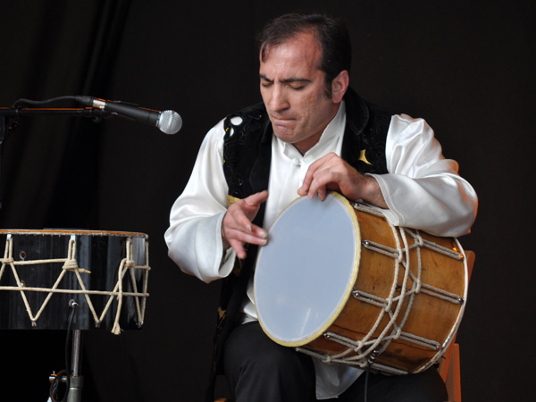 Montreux Jazz Festival 2012: Natiq Rhythm Band, July 9, Music in the Park. Naghara drums band from Azerbaijan.