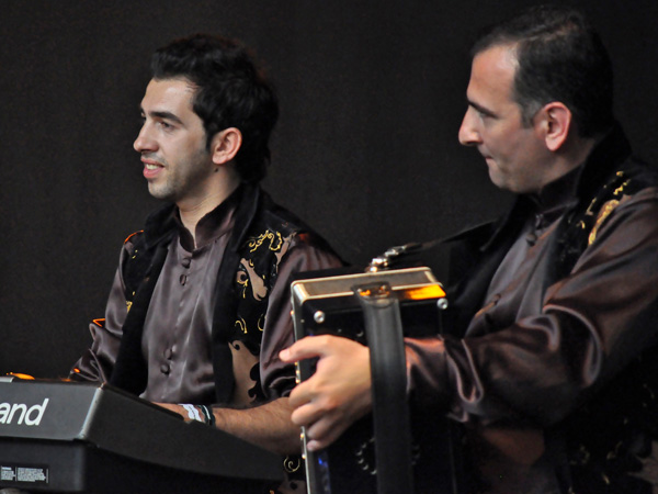 Montreux Jazz Festival 2012: Natiq Rhythm Band, July 9, Music in the Park. Naghara drums band from Azerbaijan.