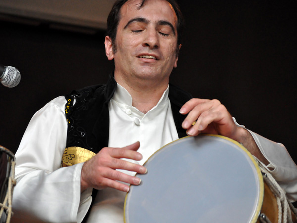 Montreux Jazz Festival 2012: Natiq Rhythm Band, July 9, Music in the Park. Naghara drums band from Azerbaijan.