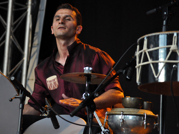 Montreux Jazz Festival 2012: Natiq Rhythm Band, July 9, Music in the Park. Naghara drums band from Azerbaijan.