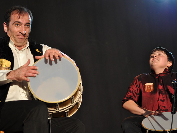 Montreux Jazz Festival 2012: Natiq Rhythm Band, July 9, Music in the Park. Naghara drums band from Azerbaijan.