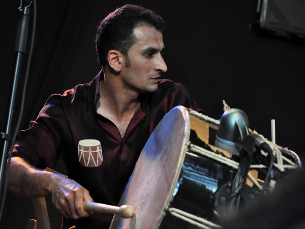 Montreux Jazz Festival 2012: Natiq Rhythm Band, July 9, Music in the Park. Naghara drums band from Azerbaijan.