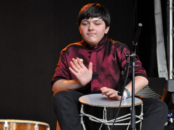 Montreux Jazz Festival 2012: Natiq Rhythm Band, July 9, Music in the Park. Naghara drums band from Azerbaijan.