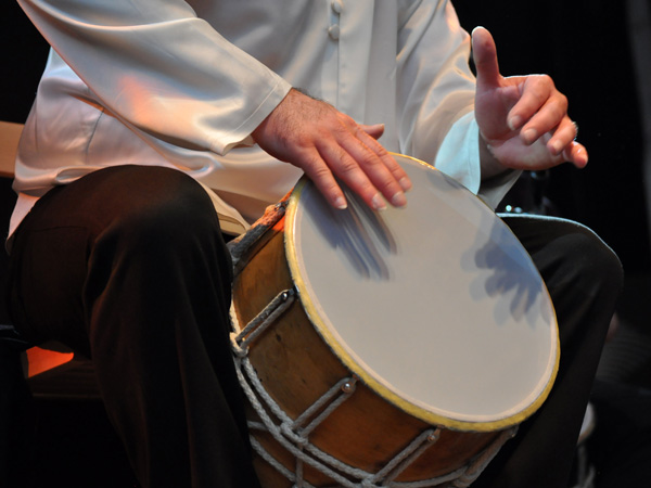 Montreux Jazz Festival 2012: Natiq Rhythm Band, July 9, Music in the Park. Naghara drums band from Azerbaijan.