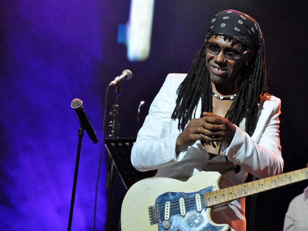 Montreux Jazz Festival 2012: Freak-Out Night, July 13, Auditorium Stravinski. Featuring Nile Rodgers & Chic, Mark Ronson, Alison Moyet, Elly Jackson, Johnny Marr, Butterscotch, and many more.