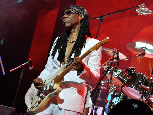 Montreux Jazz Festival 2012: Freak-Out Night, July 13, Auditorium Stravinski. Featuring Nile Rodgers & Chic, Mark Ronson, Alison Moyet, Elly Jackson, Johnny Marr, Butterscotch, and many more.