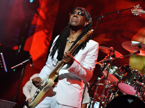 Montreux Jazz Festival 2012: Freak-Out Night, July 13, Auditorium Stravinski. Featuring Nile Rodgers & Chic, Mark Ronson, Alison Moyet, Elly Jackson, Johnny Marr, Butterscotch, and many more.