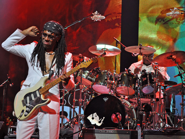 Montreux Jazz Festival 2012: Freak-Out Night, July 13, Auditorium Stravinski. Featuring Nile Rodgers & Chic, Mark Ronson, Alison Moyet, Elly Jackson, Johnny Marr, Butterscotch, and many more.