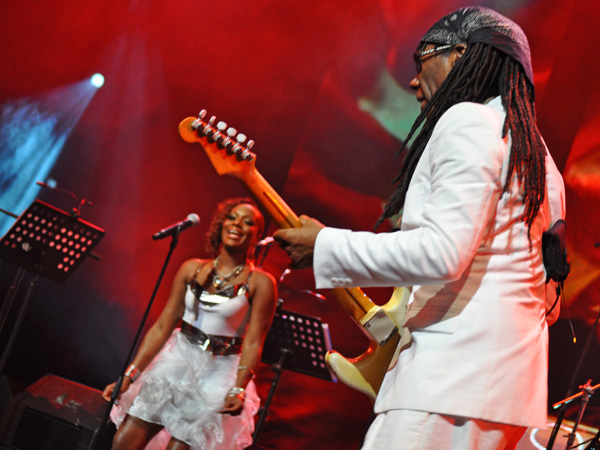 Montreux Jazz Festival 2012: Freak-Out Night, July 13, Auditorium Stravinski. Featuring Nile Rodgers & Chic, Mark Ronson, Alison Moyet, Elly Jackson, Johnny Marr, Butterscotch, and many more.