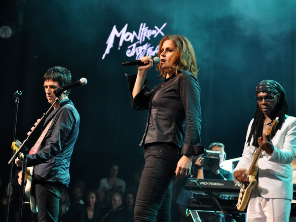 Montreux Jazz Festival 2012: Freak-Out Night, July 13, Auditorium Stravinski. Featuring Nile Rodgers & Chic, Mark Ronson, Alison Moyet, Elly Jackson, Johnny Marr, Butterscotch, and many more.