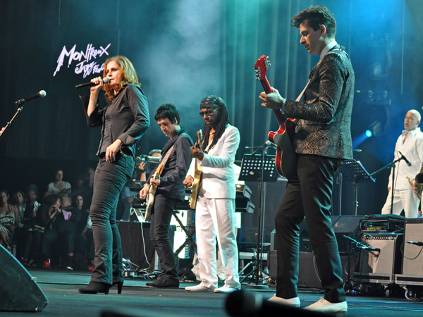 Montreux Jazz Festival 2012: Freak-Out Night, July 13, Auditorium Stravinski. Featuring Nile Rodgers & Chic, Mark Ronson, Alison Moyet, Elly Jackson, Johnny Marr, Butterscotch, and many more.