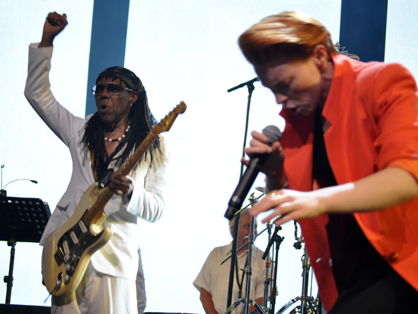 Montreux Jazz Festival 2012: Freak-Out Night, July 13, Auditorium Stravinski. Featuring Nile Rodgers & Chic, Mark Ronson, Alison Moyet, Elly Jackson, Johnny Marr, Butterscotch, and many more.