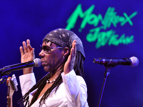 Montreux Jazz Festival 2012: Freak-Out Night, July 13, Auditorium Stravinski. Featuring Nile Rodgers & Chic, Mark Ronson, Alison Moyet, Elly Jackson, Johnny Marr, Butterscotch, and many more.