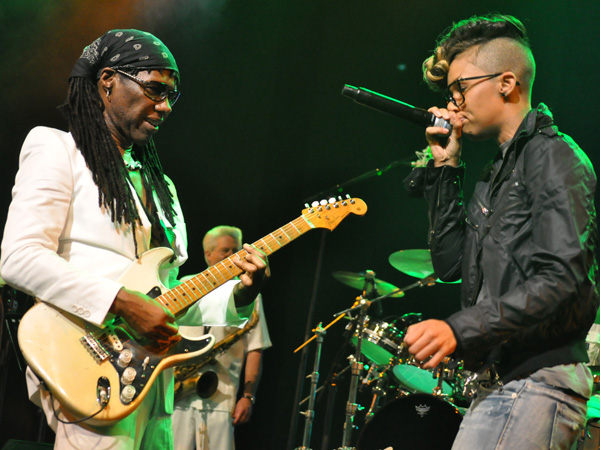 Montreux Jazz Festival 2012: Freak-Out Night, July 13, Auditorium Stravinski. Featuring Nile Rodgers & Chic, Mark Ronson, Alison Moyet, Elly Jackson, Johnny Marr, Butterscotch, and many more.