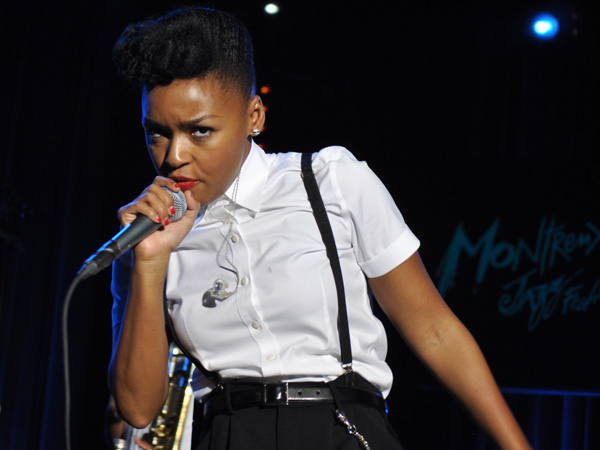 Montreux Jazz Festival 2012: Janelle Monáe, July 14, Miles Davis Hall.