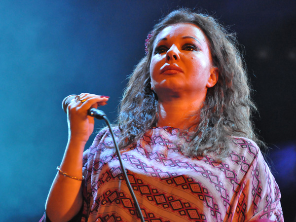 Paléo Festival 2012, Nyon: Natacha Atlas, July 18, Dôme.