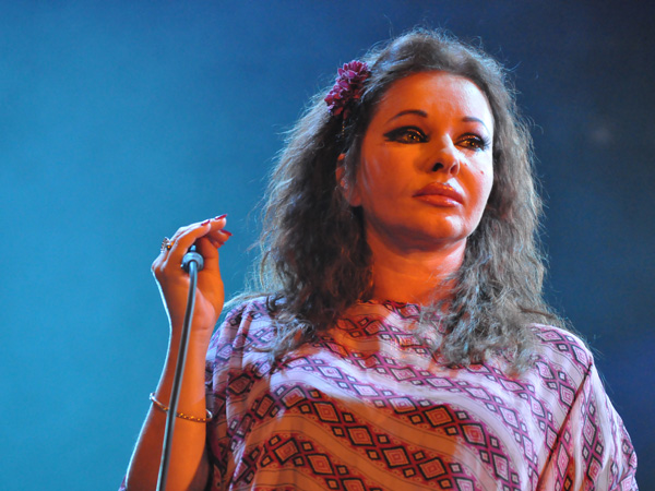 Paléo Festival 2012, Nyon: Natacha Atlas, July 18, Dôme.