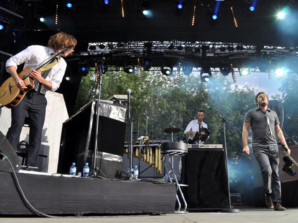 Paléo Festival 2012, Nyon: Caravan Palace, July 19, Grande Scène.