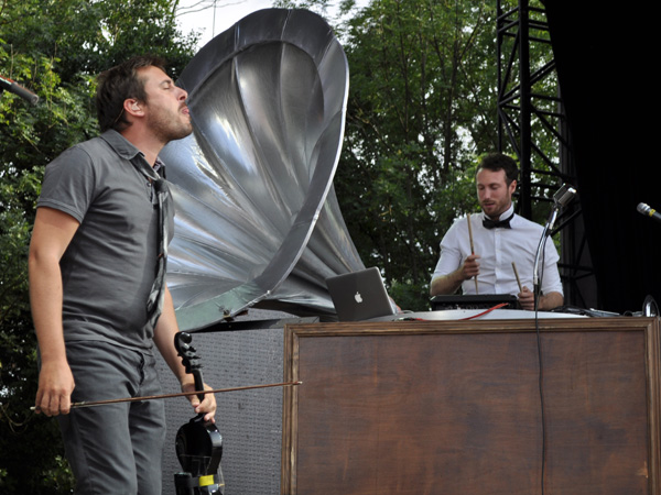 Paléo Festival 2012, Nyon: Caravan Palace, July 19, Grande Scène.