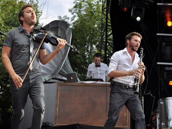 Paléo Festival 2012, Nyon: Caravan Palace, July 19, Grande Scène.