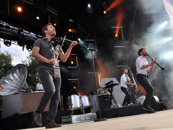 Paléo Festival 2012, Nyon: Caravan Palace, July 19, Grande Scène.