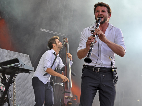 Paléo Festival 2012, Nyon: Caravan Palace, July 19, Grande Scène.