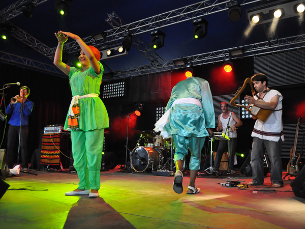 Paléo Festival 2012, Nyon: Imperial Tiger Orchestra, July 19, Club Tent.